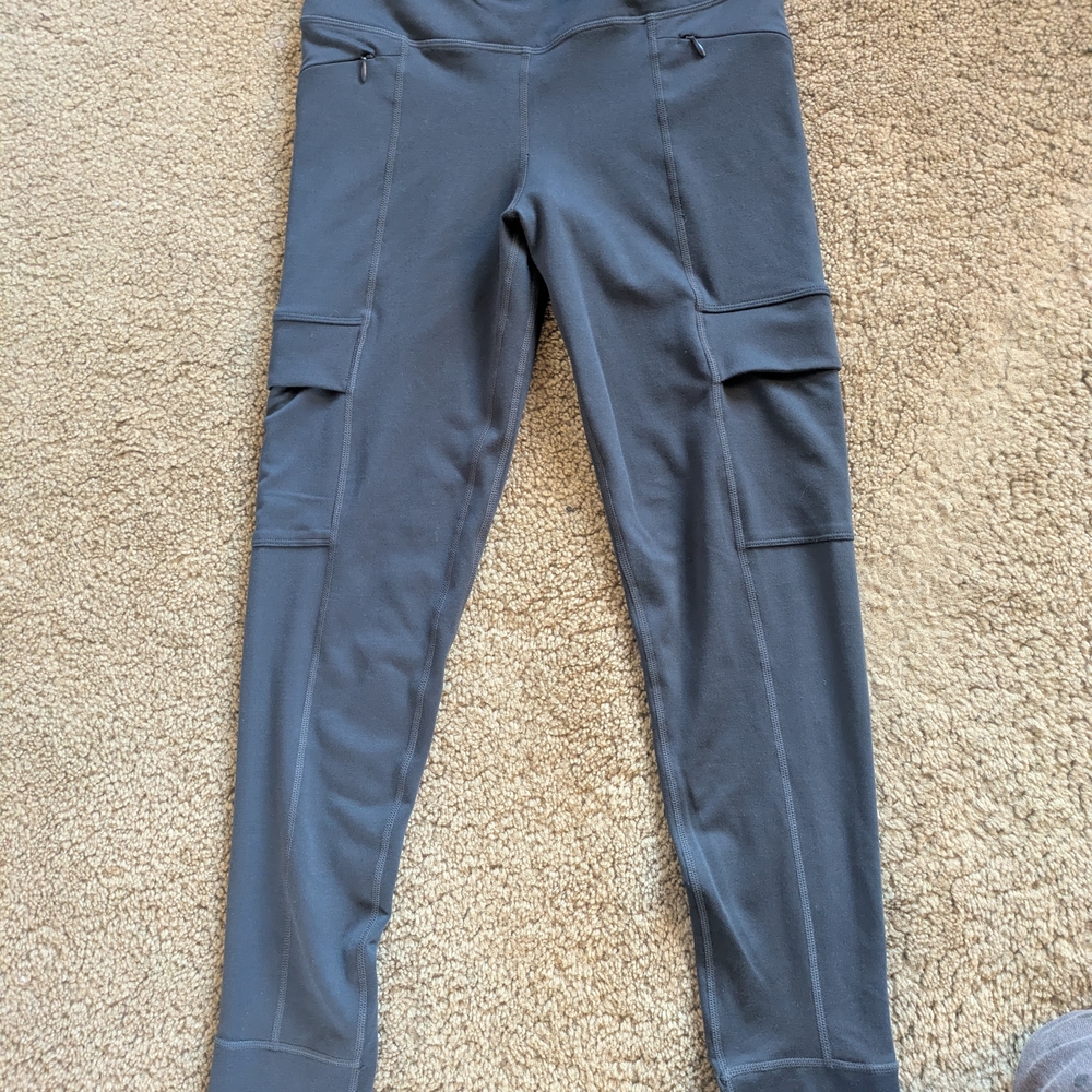 Free Country Charcoal Leggings Women's Medium